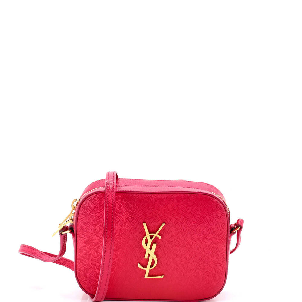 Saint Laurent Small Classic Monogram Camera Bag Leather